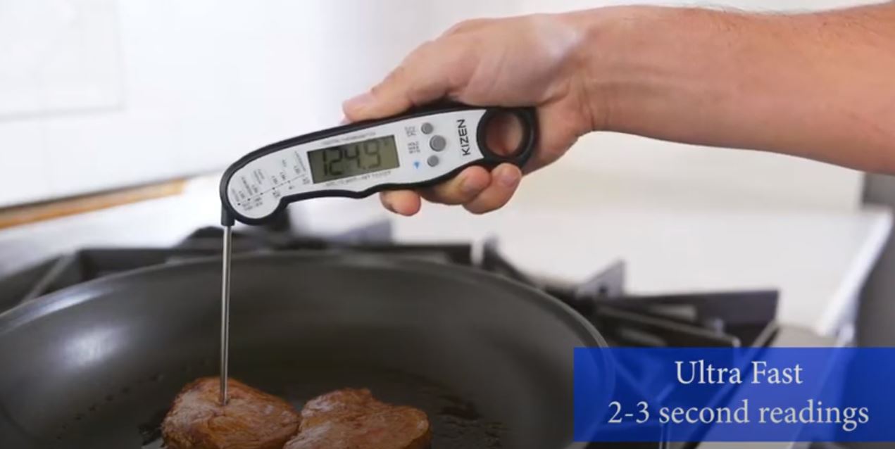 Kizen Instant Read Meat Thermometer