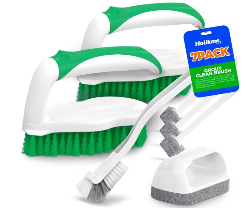 Holikme 7 Pack Deep Cleaning Brush Set,Clean Brush