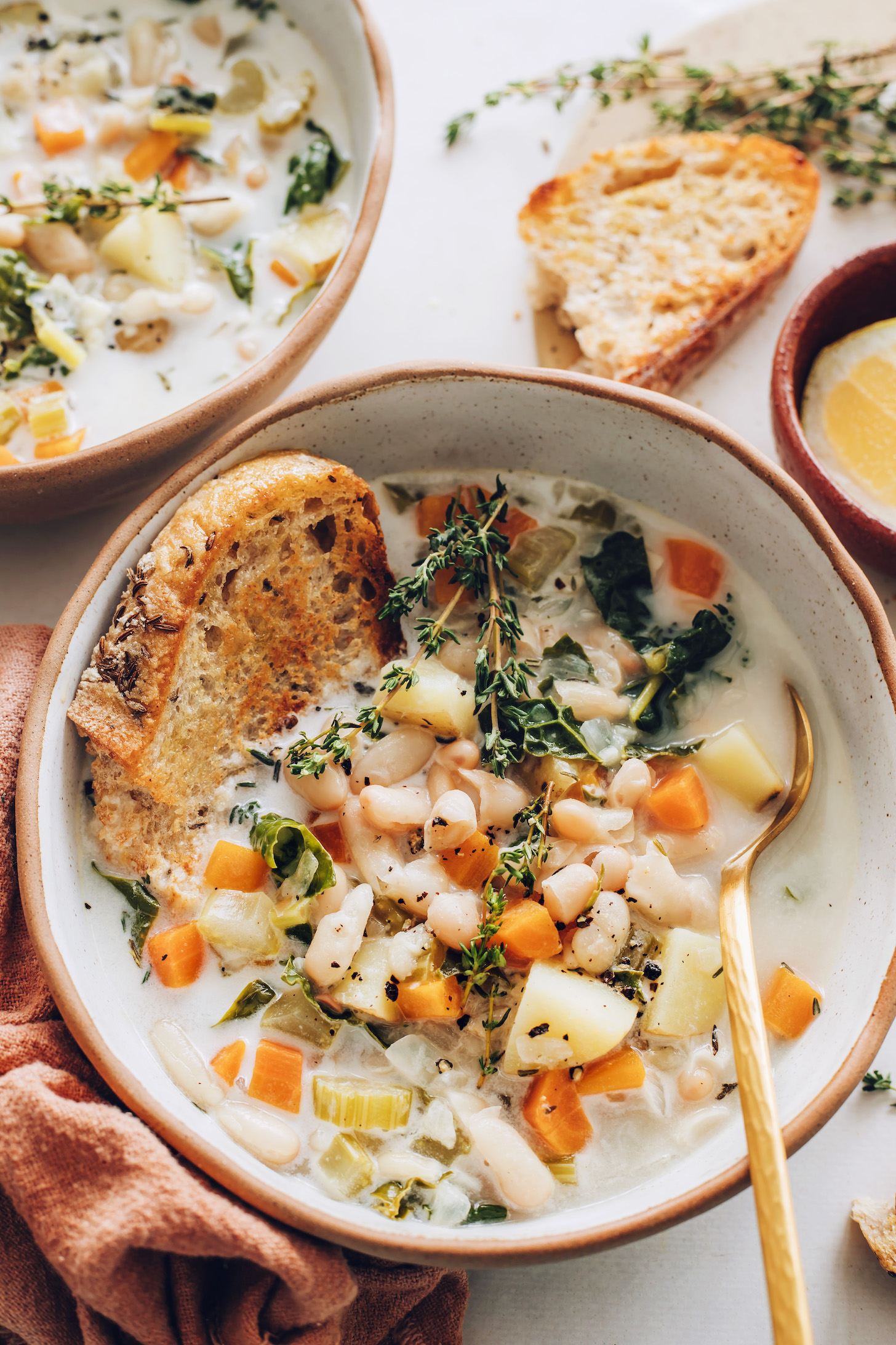 Healthy Potato Leek And White Bean Soup