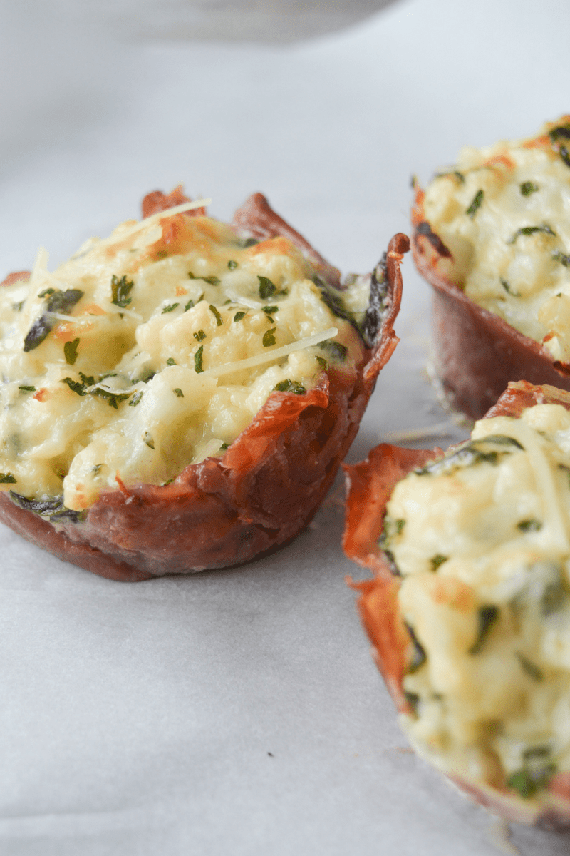 Keto Three Cheese Cauliflower Mac And Cheese Cups 2