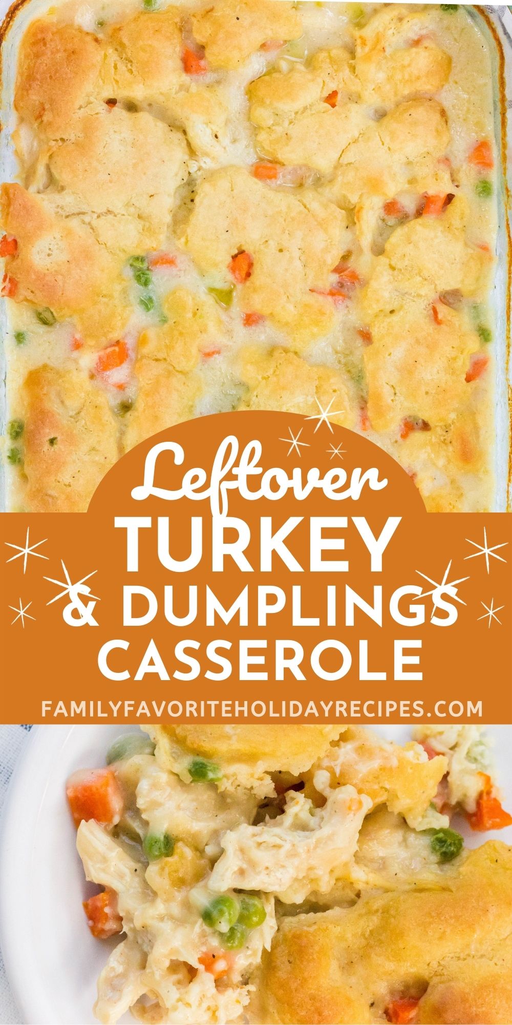 Oven Baked Turkey And Dumplings Casserole