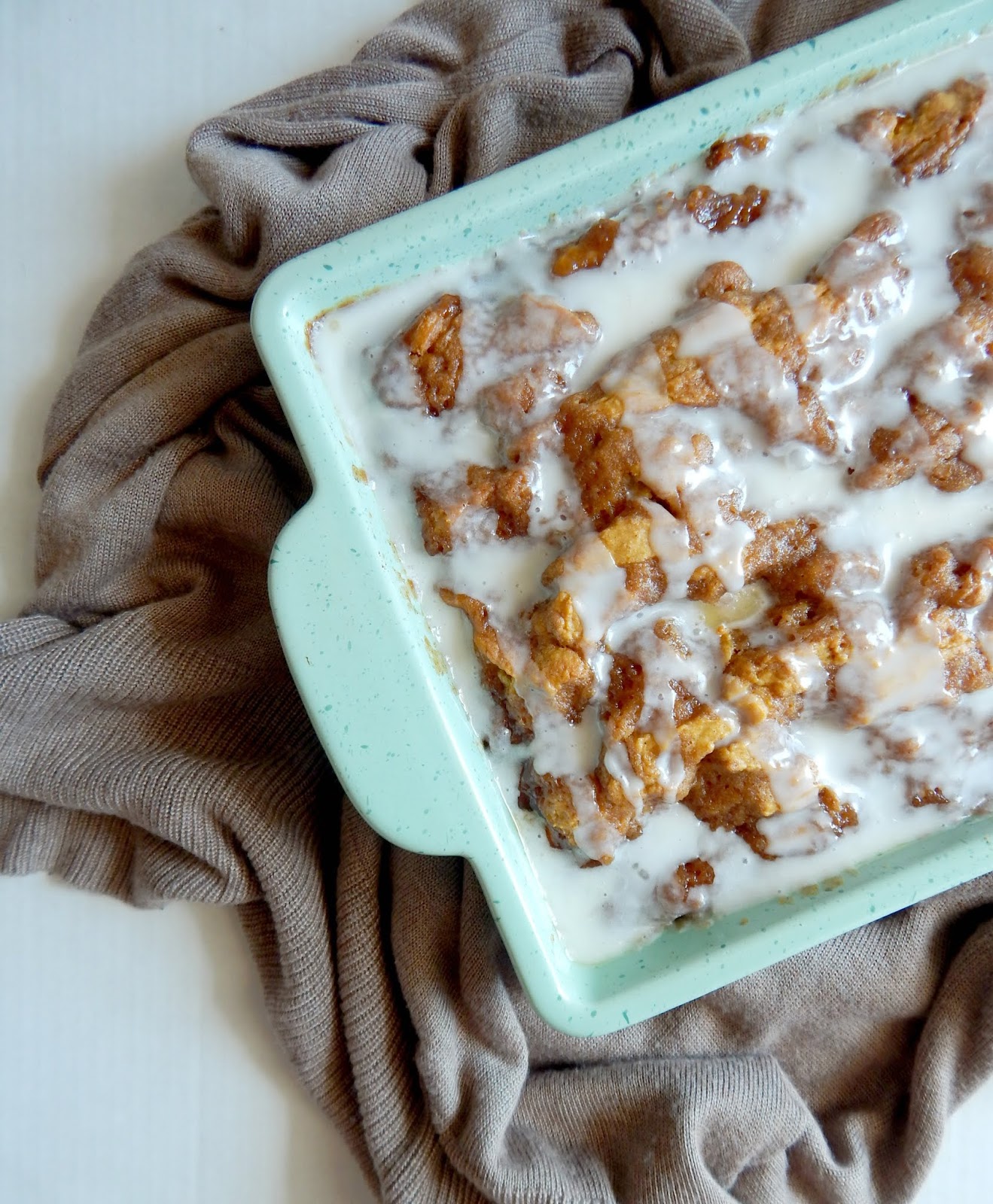 Pumpkin Cinnamon Roll Coffee Cake