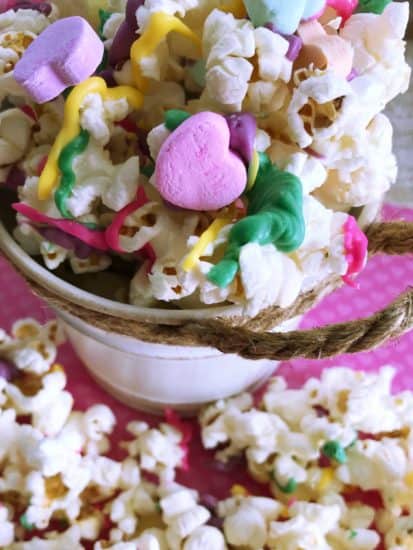 Valentines Day Sweetheart Popcorn Recipe