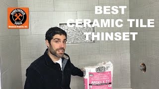 Best Thinset For Shower Walls