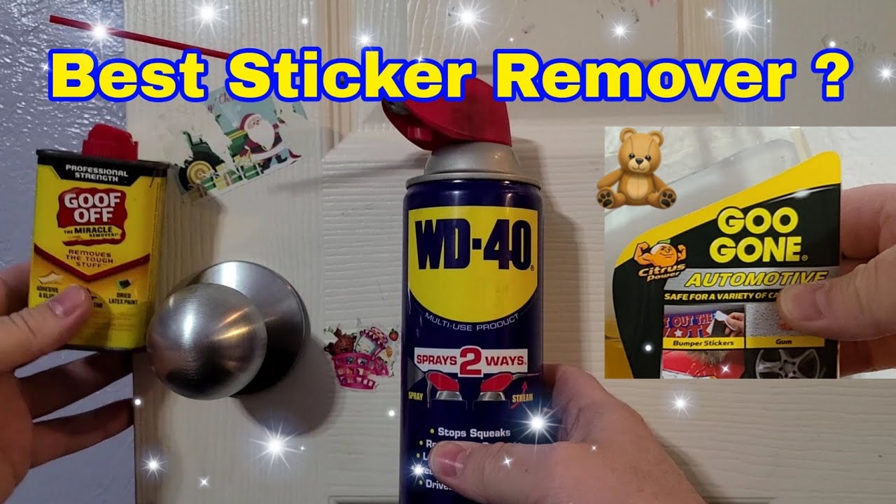 Goof Off Vs Wd 40