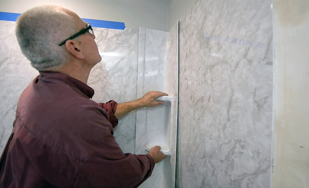 How To Glue Shower Walls