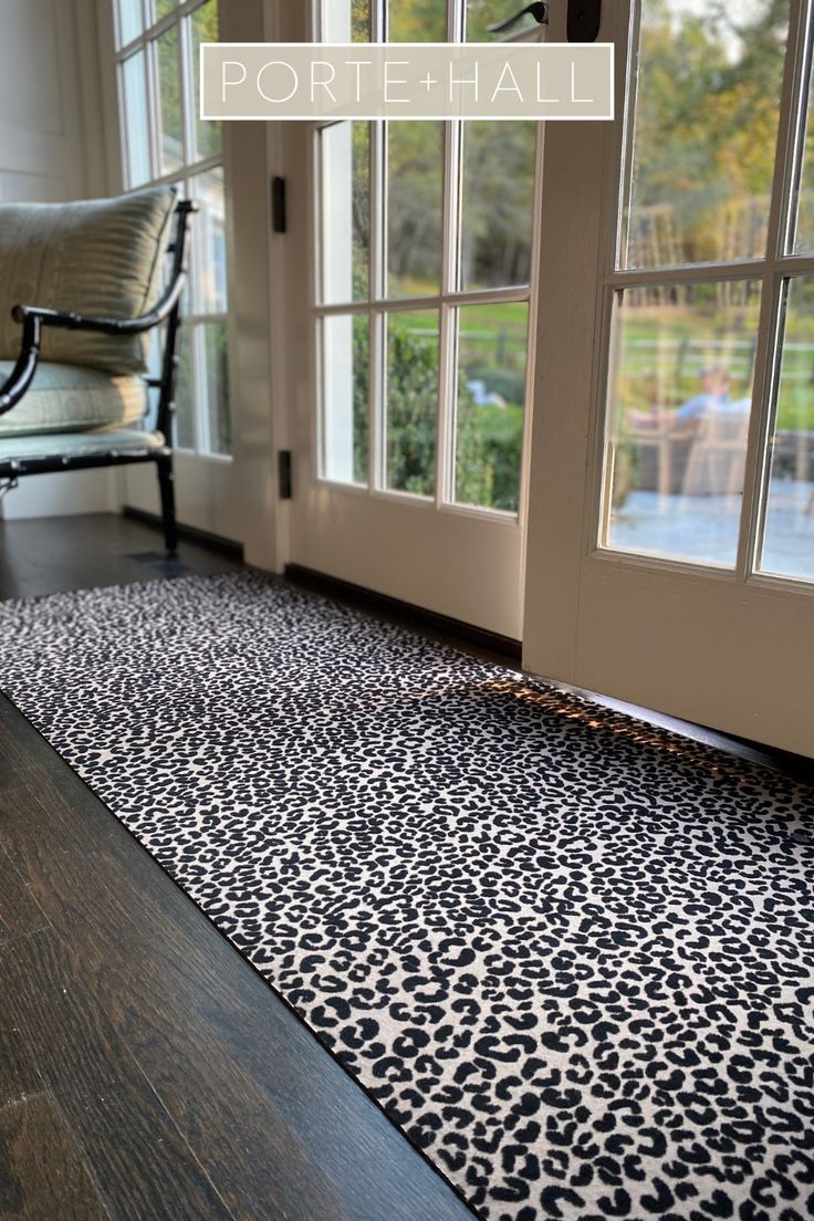 What Size Rug In Front Of Sliding Glass Door