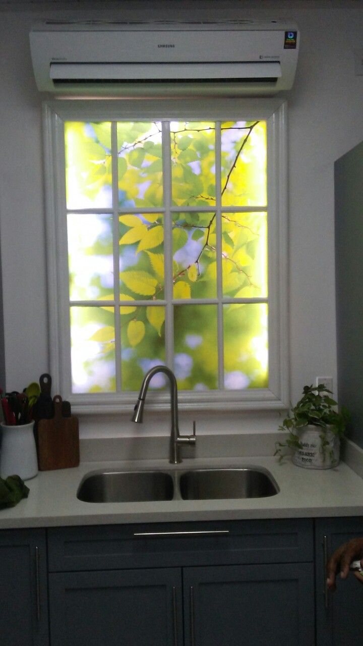 Artificial Kitchen Windows